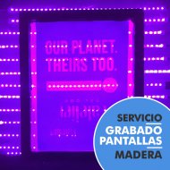 Grabado de pantallas de serigrafía
