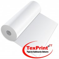 Papel sublimación adhesivo en rollo TexPrint-TT