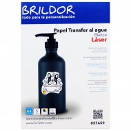 Papel transfer al agua para impresora láser