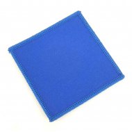 Parche Cuadrado Termoadhesivo 80x80mm Azul pack 10 uds