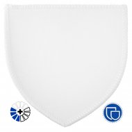 Parche para sublimación termoadhesivo - Forma escudo