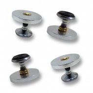 Patas imantadas nivelables para bandejas metálicas - Pack de 4 uds