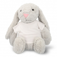 Peluche conejo con camiseta sublimable