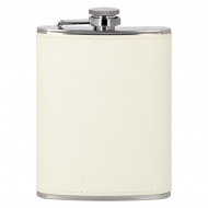 Sublimable Stainless Steel Hip Flasks Leatherette 