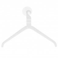 Hanger for Mini T-shirt with Suction Cup