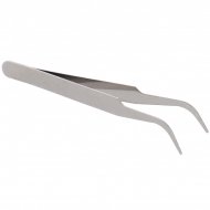 Curved tweezers