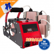 Plancha para tazas 4 en 1 Brildor XH-T4