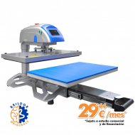 Plancha automática extraíble Brildor XH-B2N de 60x40cm