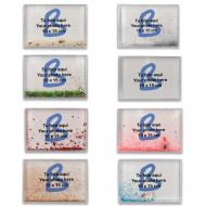 Portafotos rectangulares para agitar