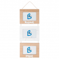 Familia Series Triple Photo Frame