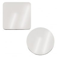 Sous-verres carton sublimable avec base caoutchouc
