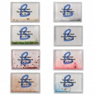 Portafotos rectangulares para agitar