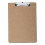Porte-bloc avec pince en bois MDF3 pour gravure