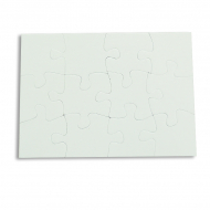 Puzzle de cartón para sublimación de 12 piezas - Puzzle