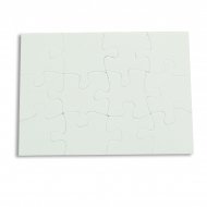 Puzzle de cartón para sublimación de 12 piezas - Puzzle