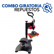 Recambios para Plancha Combo giratoria Brildor gorras y etiquetas