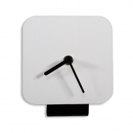 Reloj de madera para sublimación cuadrado 