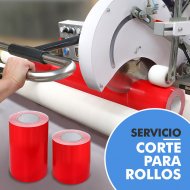 Cutting service for rolls