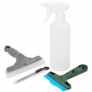 Set of Tools for Applying Vinyl on Glass