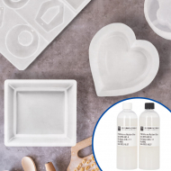 Silicone for making moulds