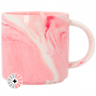 Mug sublimable effet marbre