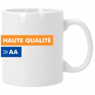 Mug blanc sublimable - Haute Qualité AA