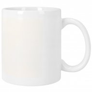 Mug sublimable photoluminescent