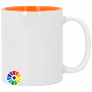 Taza para sublimación con interior de color