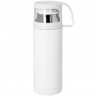 Stainless Steel Water Bottle with Cup Lid 350ml