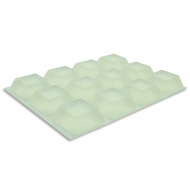 Adhesive Rubber Bumpers 19x19mm
