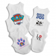 Trajes para perro sublimables