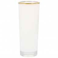 Sublimable Shot Glass with Golden Edge