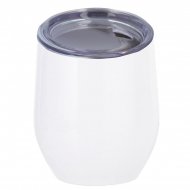 Sublimation Lowball Tumbler - Stainless Steel - White