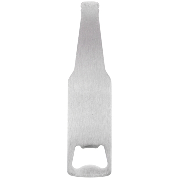 Abrebotellas botella plateado sublimable