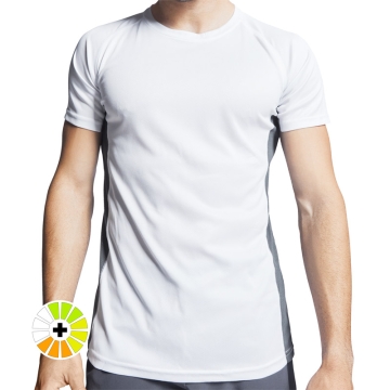 T-shirts techniques bicolores 140g sublimables