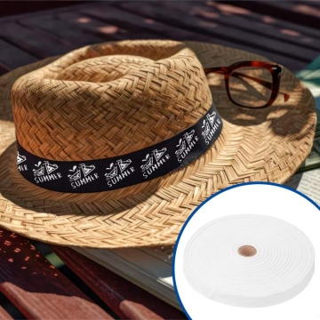 Rubans de chapeau en sergé sublimables - Personnalisation et utilisation