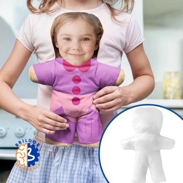 Cuscini a forma di pupazzo sublimabili