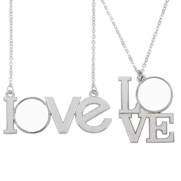 Colliers "Love" sublimables
