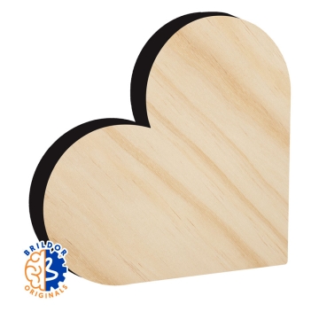 Fotopaneles Corazón madera natural DM15 sublimable