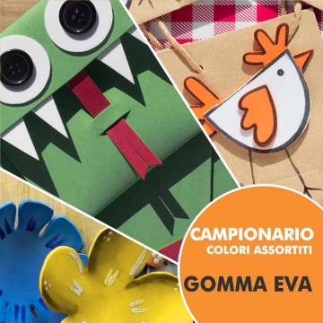 Gomma EVA per lavoretti - Campionario