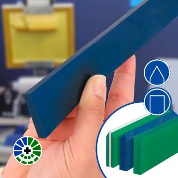 Screen Printing Squeegee Rubber - 5x25mm