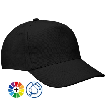 Casquettes 5 panneaux coton