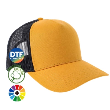 Casquettes trucker bicolore en coton – Rapper Cotton