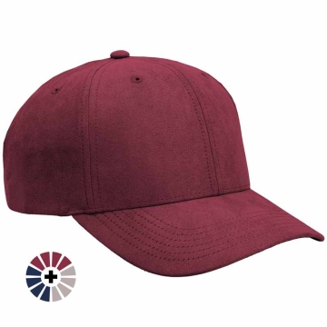 Gorras 6 paneles suede 