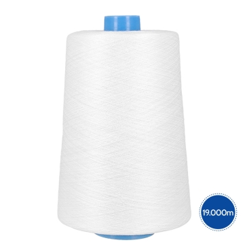 Threads for Bobbin PS80/2 100% Polyester - 19,000m Natural