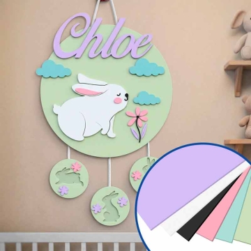 Acrylplatten matte Farben