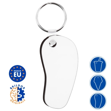 Sublimable MDF3 Wooden Key Rings Double Sided - Summer