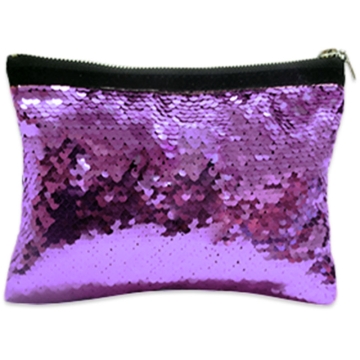 Sublimable Reversible Sequin Toiletry Bags