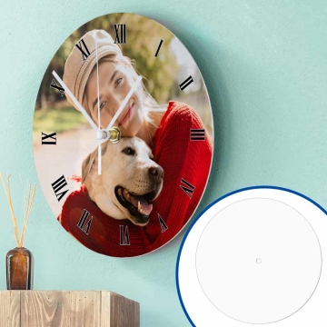 Panneaux pour horloge en aluminium sublimable
