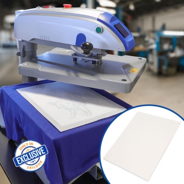 Papier protecteur siliconé pour presse à chaud